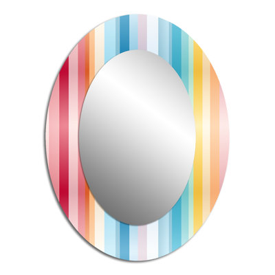 Motif rayé arc-en-ciel arc-en-ciel multicolore