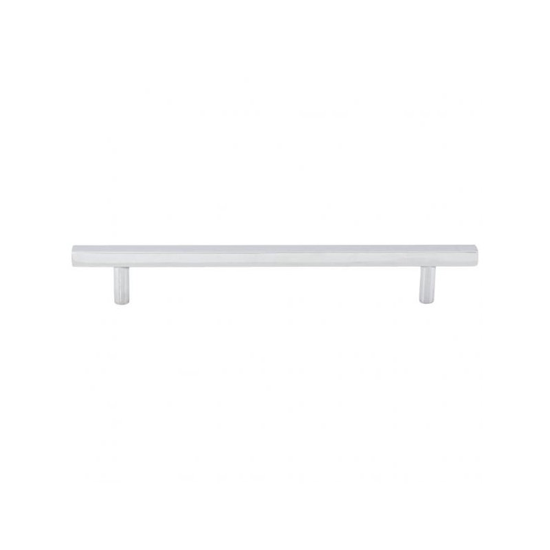 Dominique Bar Pull, Polished Chrome, 3 3/4"