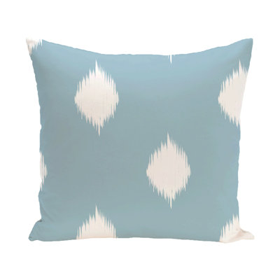  Coussin décoratif à imprimé ikat des Fêtes