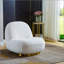 Chaise d'appoint pivotante rembourrée Ponteland-648376292