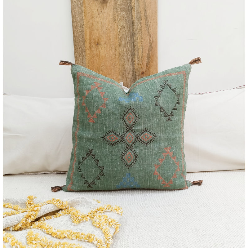 Grisella Geometric Square Cushion Cover