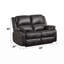 Causeuse inclinable en cuir synthétique Alvetta-300917381