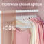 Ensemble de 60 cintres en velours