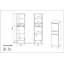 Midgett Bathroom Cabinet-491226815