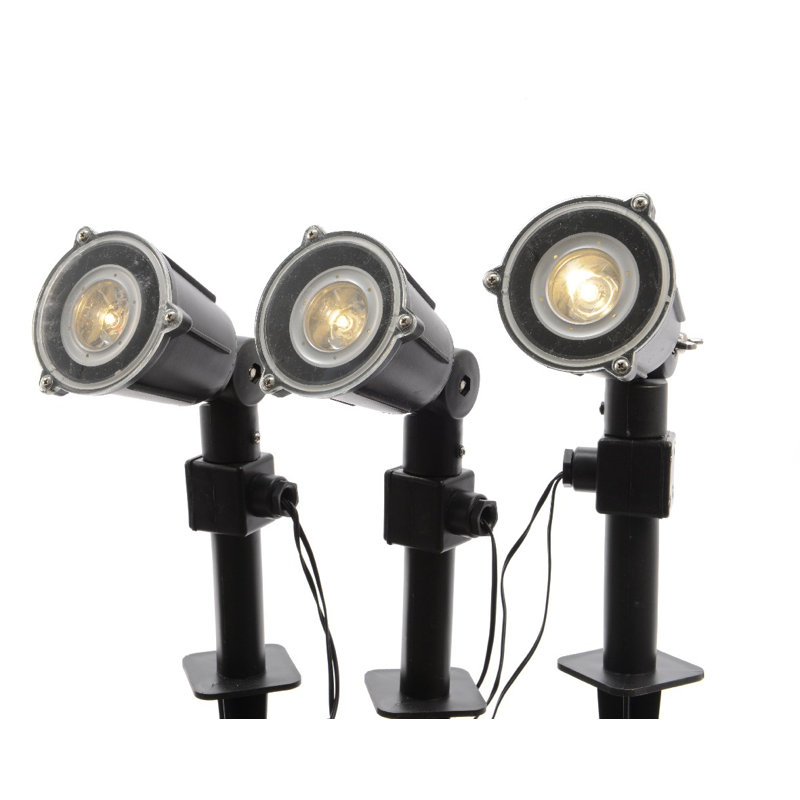 Eco-Friendly Warm White LED Garden Spotlights