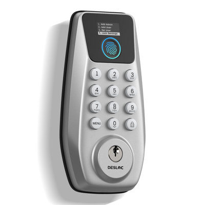 Serrure intelligente avec écran d'accès Nova Touch Desloc Fingerprin