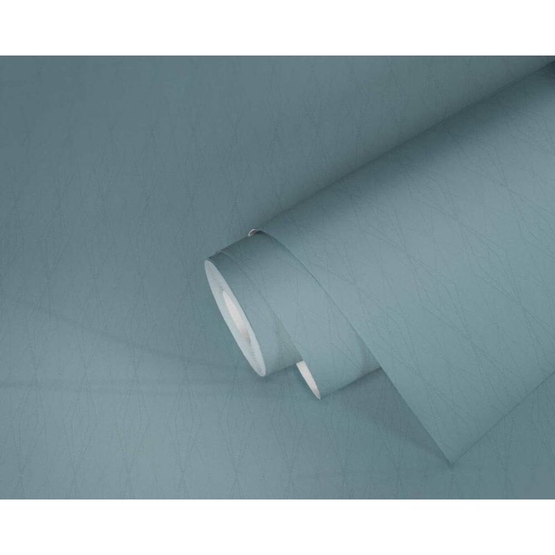 Rouleau de papier peint L 33 pi x l 21 po Concord, Bleu