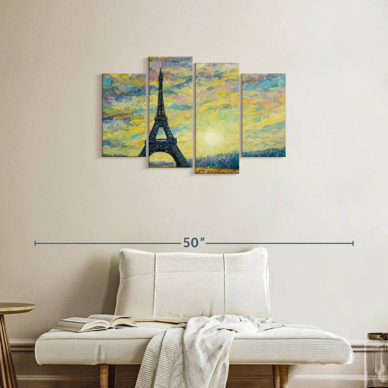 Lilie Eiffel Tower, 22'' H x 36'' W