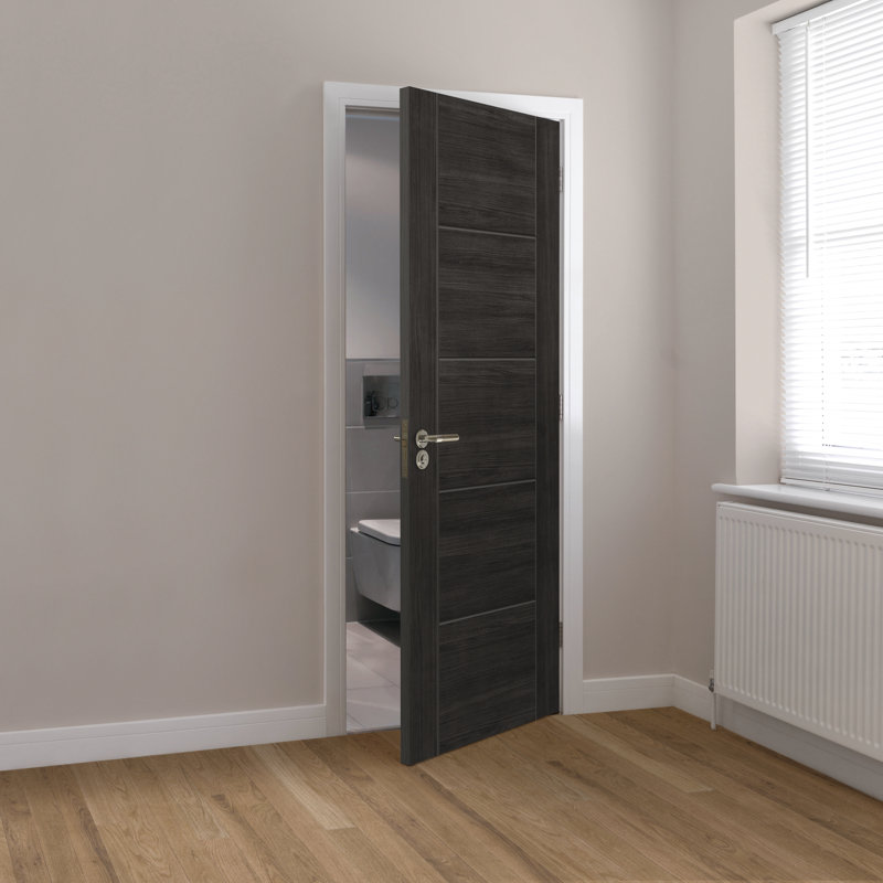 Latefia Internal Door Prefinished, 198.1cm H x 76.2cm W x 3.5cm D