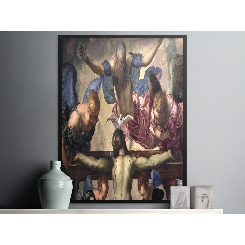 Zooey 1 Piece Floater Frame Wall Art, 24x32