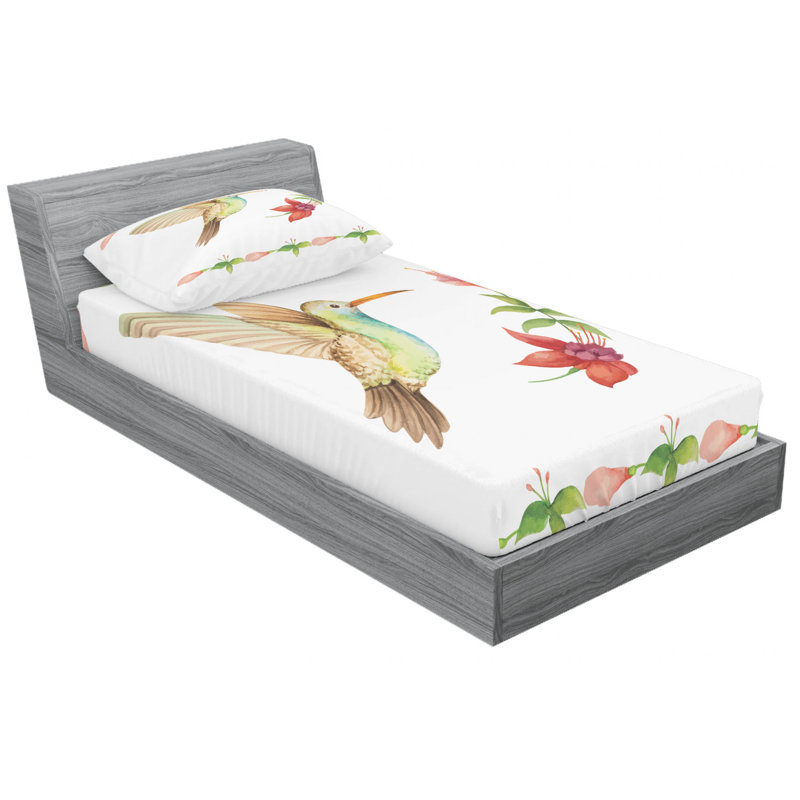 Microfiber Sheet Set, Twin XL Sheet Set with Fitted Sheet