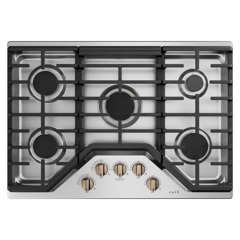 Cooktop Knob, Brushed Bronze