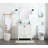 Irene 30'' Single Bathroom Vanity with Engineered Marble Top-672724619