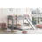 Over  Bunk Bed With Slide And Ladder-758513007