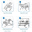 Serviteur de douche en acier inoxydable Emadadur