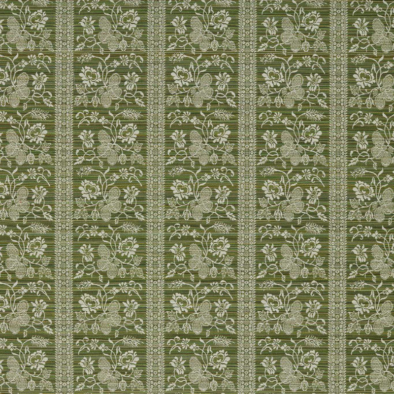 Filigree Bellagio Stripe, Evergreen