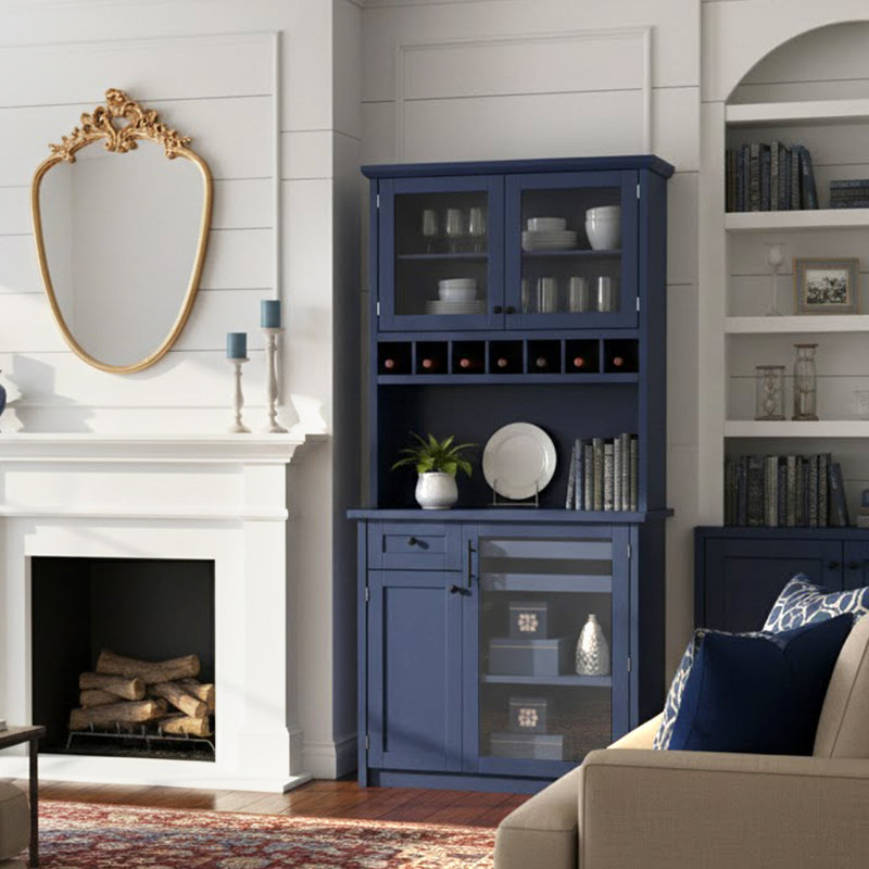 Armoire de rangement de garage autoportante 35,4 "avec huche, tablettes réglables, tiroir, plateaux coulissants et poste de travail