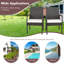 Chaise de patio avec coussin Isileli