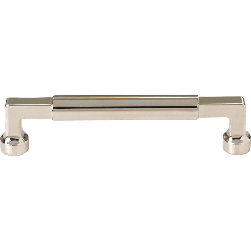 Cumberland 12" Center to Center Bar pull, Polished Nickel, 5 1/16" Center to Center