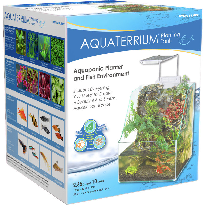 Aquarium 2,7 gallons