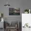 «Dusk on Currituck Sound Oil Paint» par Rick Berk, art mural en métal-346878692