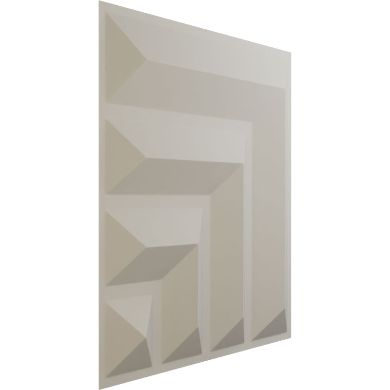 Panneau mural décoratif Bolt EnduraWall 3D, Blanc fleur satiné UltraCover