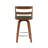 Liahna Swivel Upholstered Bar Stool with Wood Frame-2093855219