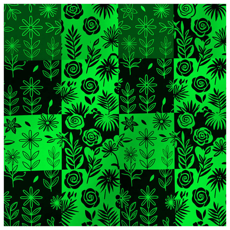 Tapis de bain vert, L 24 po x L 17 po