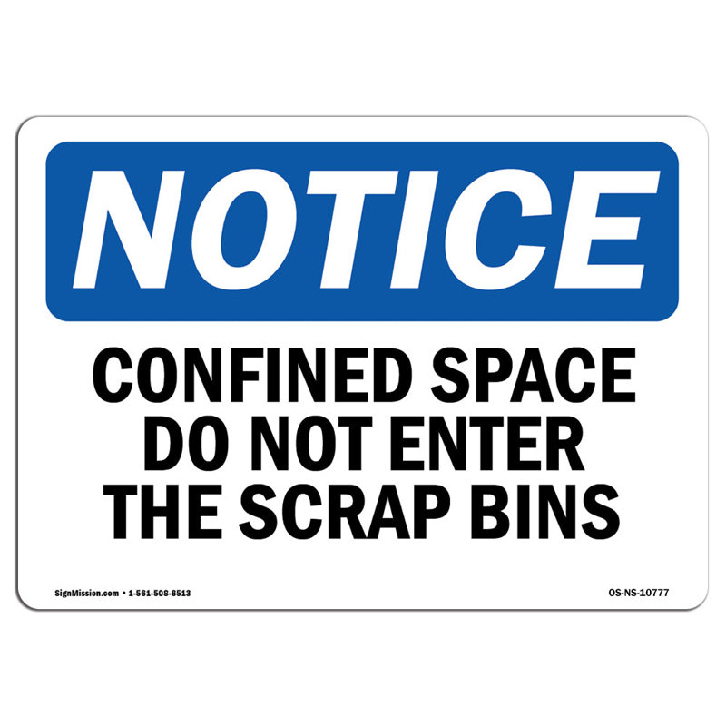 Notice Sign