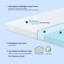 Surmatelas en mousse viscoélastique gélifiée 2 po Sunrising Bedding-59037004