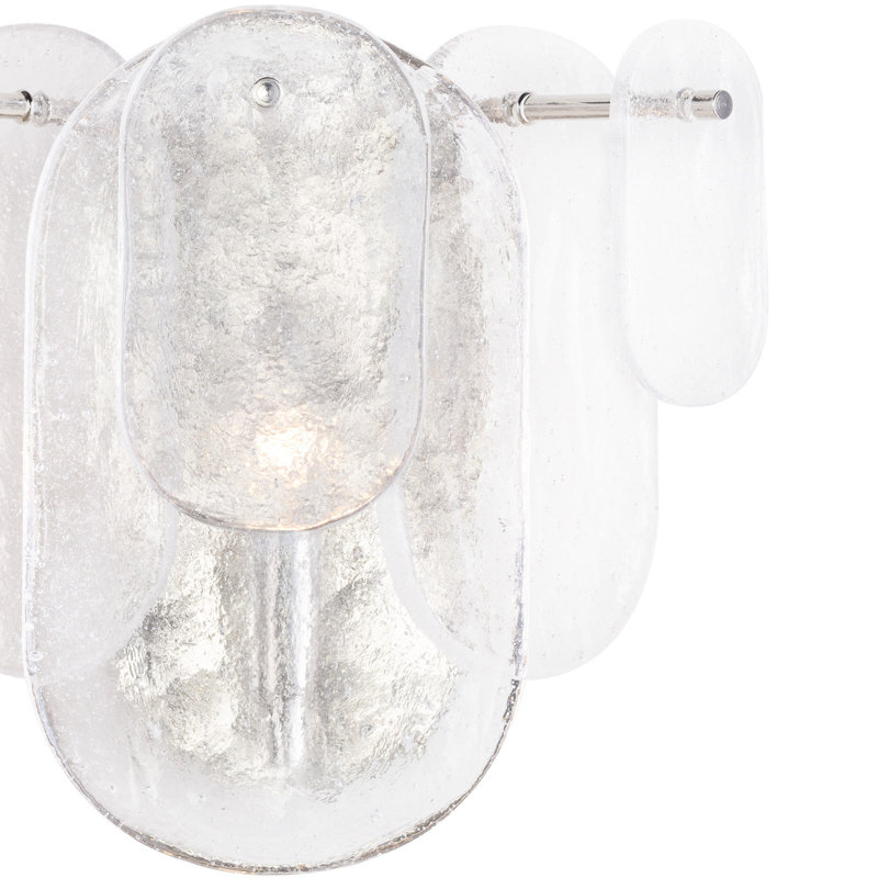 Echo Sconce, Polished Nickel