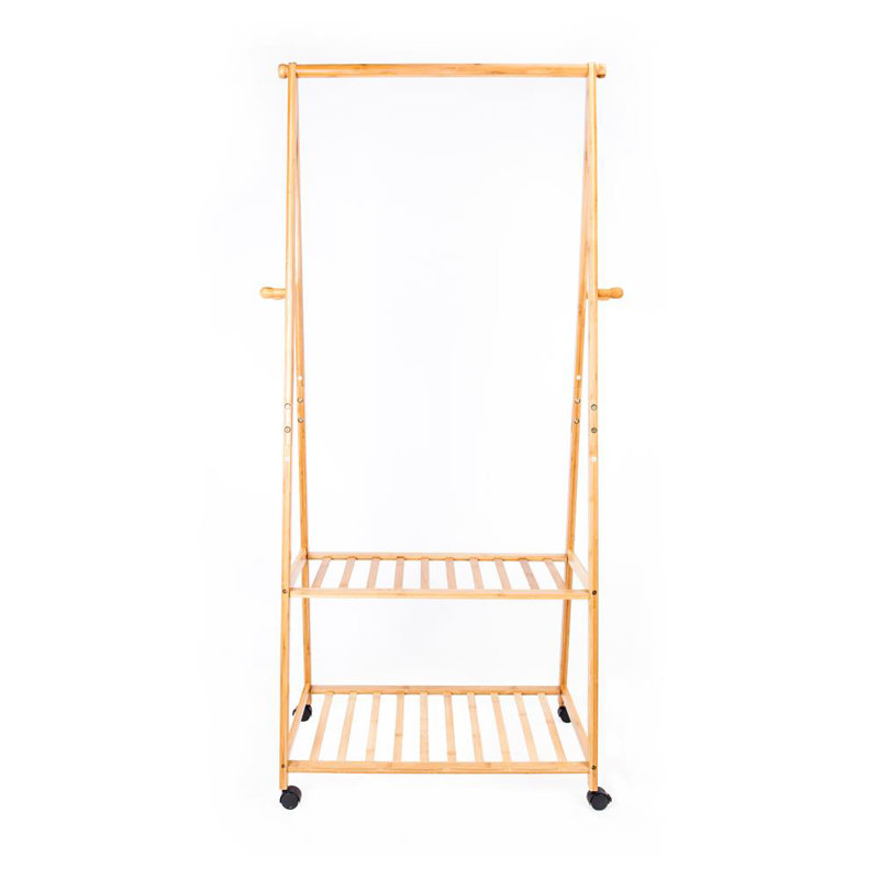 Porte-vêtements en bambou l 29,53 po Philodendron