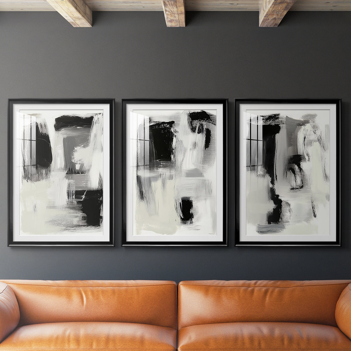 Hokku Designs ABSTRACT Series DCCXXVII -Custom Framed Premium Print W ...