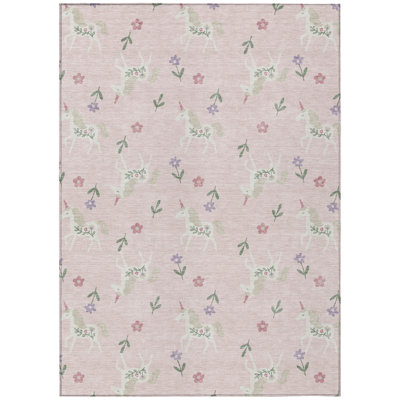 Machine Washable Indoor/Outdoor Chantille ACN2657 Kids Rug