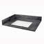 Dessus de meuble-lavabo noir en pierre mince 31 po x 22 po-67364089