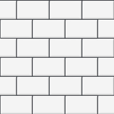 Peel & Stick Backsplash, (8) 12x12-inch Sheet Covers 8 Sq Ft, Subway Tile