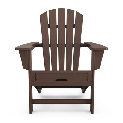POLYWOOD Adirondack Chair with Hideaway Ottoman