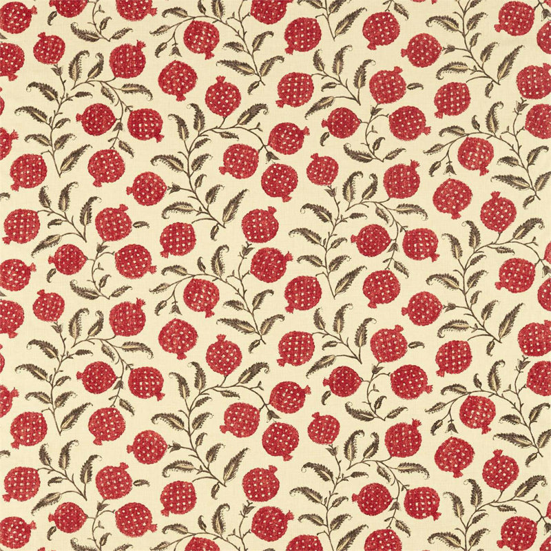 Anaar Fabric, Tyrian Cherry