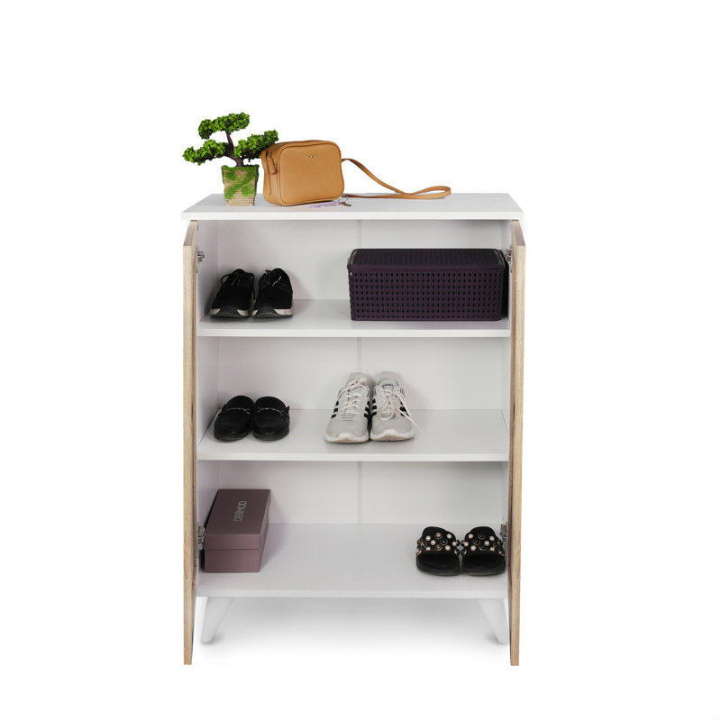 Armoire à chaussures en bois