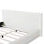 Lit rembourré doux et confortable, centre de chambre à coucher confortable et luxueux avec rembourrage complet et cadre durable-763792293