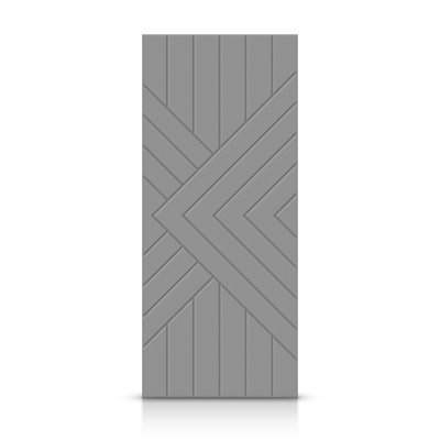 Porte standard à panneaux en bois