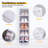 6 Pair Stackable Shoe Storage-1880142890