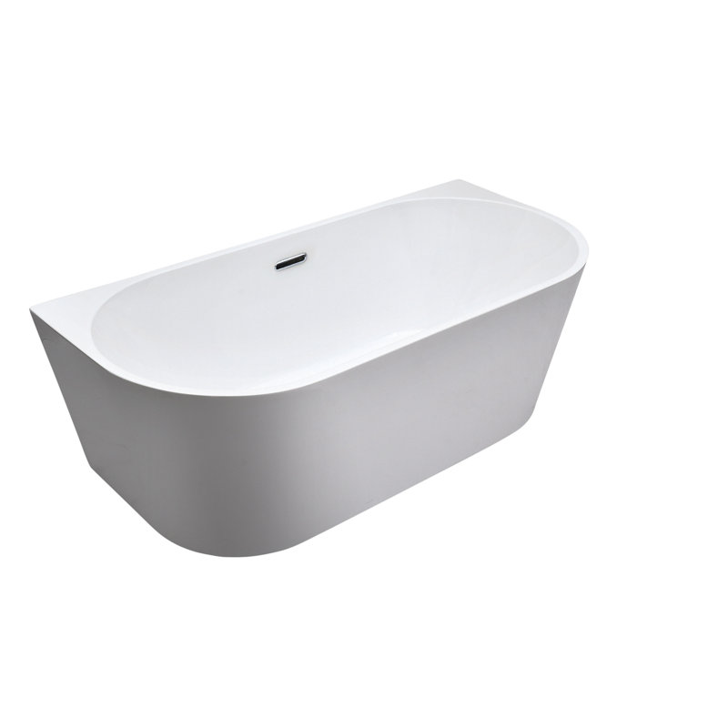 1700mm x 800mm Freestanding Soaking Acrylic Bathtub