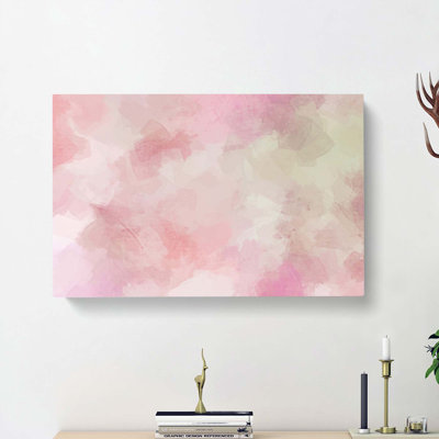 Forgetting Time in Abstract - Wrapped Canvas