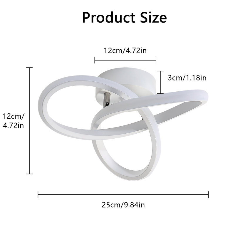 Dimmable Flush Mount Light