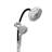 Akicon Rain Shower Head with Handheld Spray Combo, 6-Setting High Pressure Dual Shower Head with Bendable Goose Neck Shower Arm, Rainfall Showerhead System for Bathroom-126483468