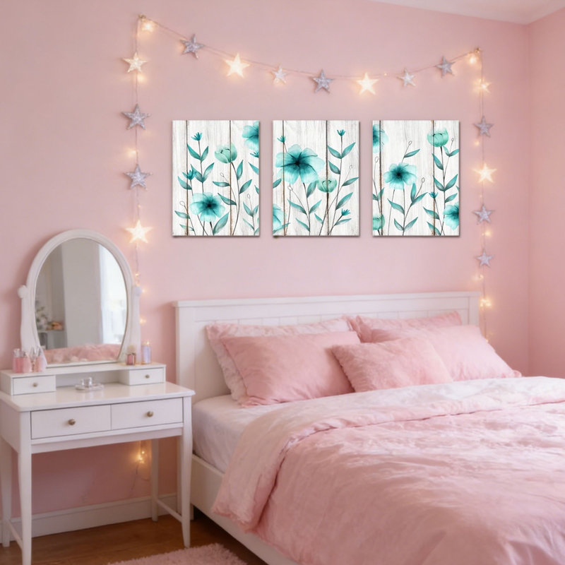 Impression sur toile Rustic Flower