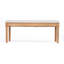 Banc de rangement en bois de style campagnard avec assise rembourrée et pieds fuselés-380372497