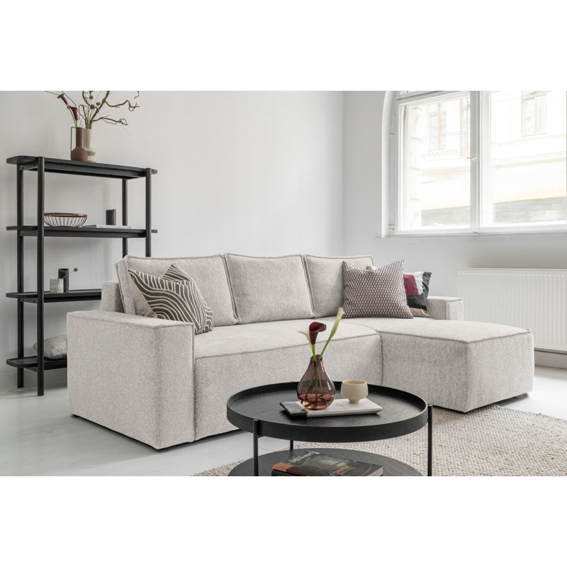 Brave Dave 4 Seater Corner Sofa , Beige