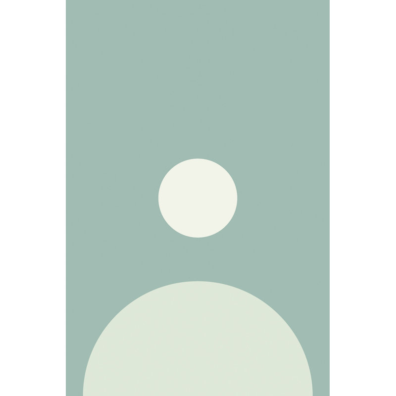 «Half Dot» par Marmont Hill - impression sur toile tendue, H 45 po x l 30 po x P 1,5 po